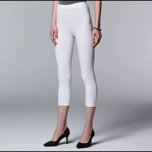 Simply Vera Vera Wang Cotton Capri